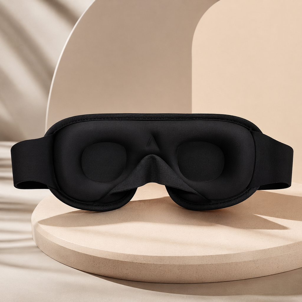Masque Sommeil 3D DormaNuit™ - Zéro Lumière, 100% Confort