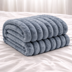 DormaNuit™ - Plaid Bleu - Cocooning | Doux | Epais