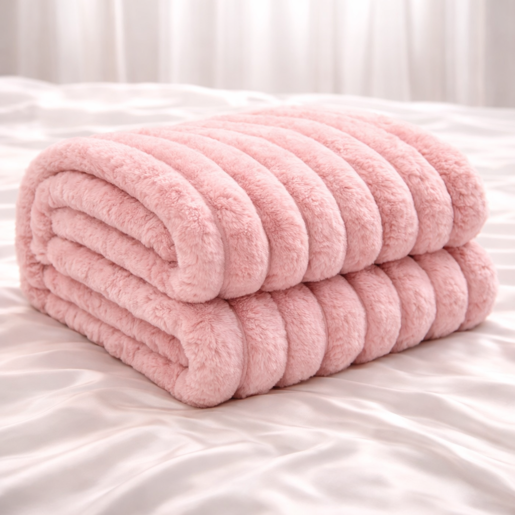 DormaNuit™ - Plaid Rose - Cocooning | Doux | Epais