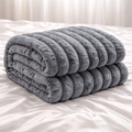 DormaNuit™ - Plaid Gris - Cocooning | Doux | Epais