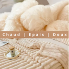 DormaNuit™ - Plaid Beige-Clair - Cocooning | Doux | Epais