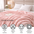 DormaNuit™ - Plaid Rose - Cocooning | Doux | Epais